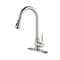 Kibi Single Handle Pull Down Kitchen Faucet F102BN - alternate 1